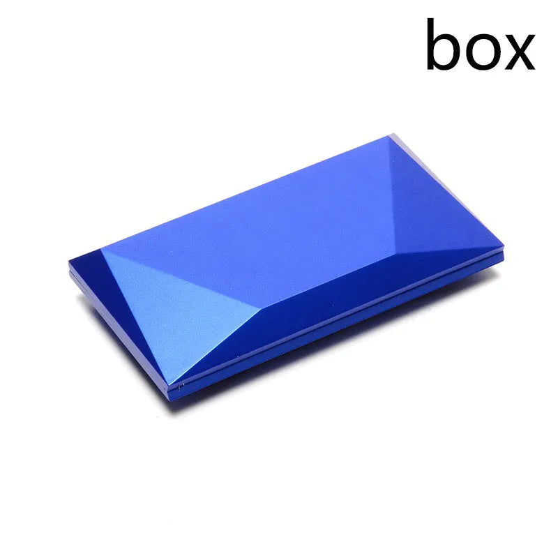 Red plastic heart-shaped rotating ring box with rose decoration inside white storage case