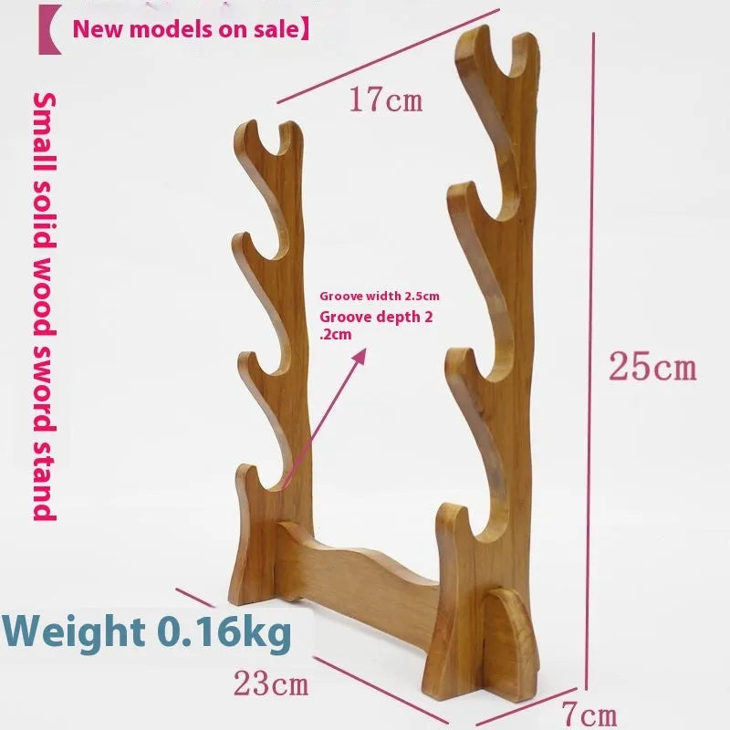 Handmade Chinese style wooden bracket shelf with multiple layer options for wall display.