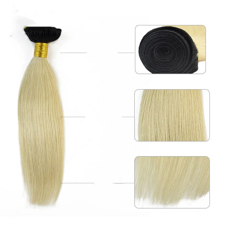 Real hair gradation spring wig in natural gradient style with long hair, available in 8 to 18 inch lengths