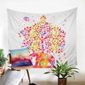 European classical woven polyester fibre home decor tapestry tarpaulin in rectangular shape