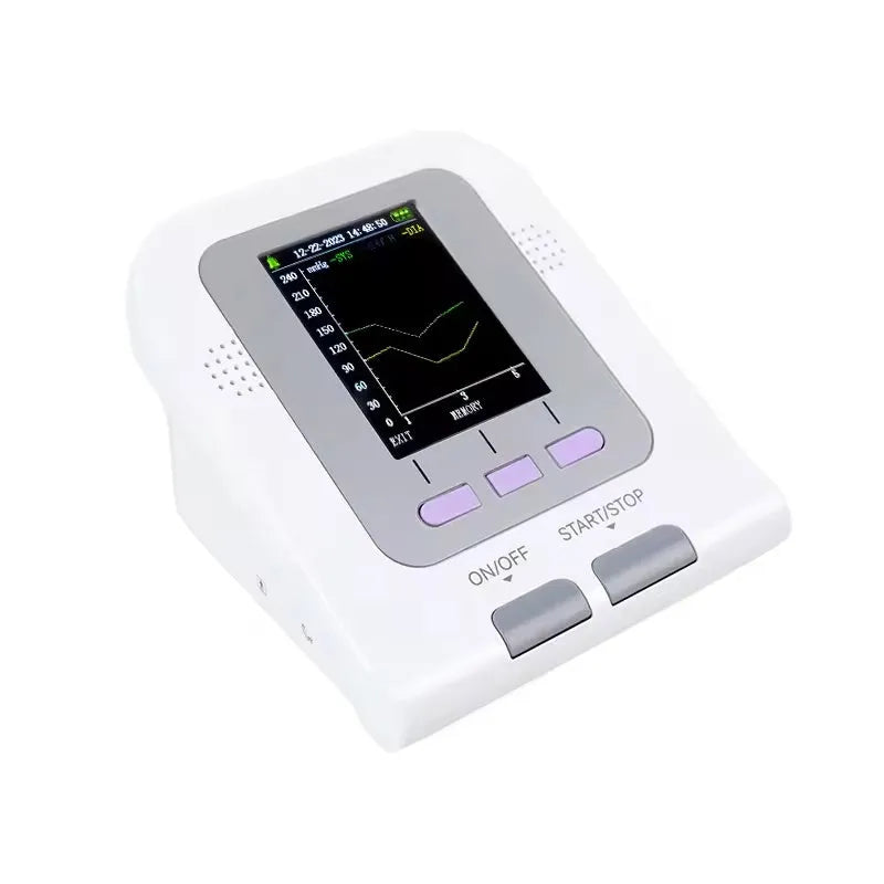 CONTEC08A Veterinary digital blood pressure monitor with colour screen and three animal cuff sizes