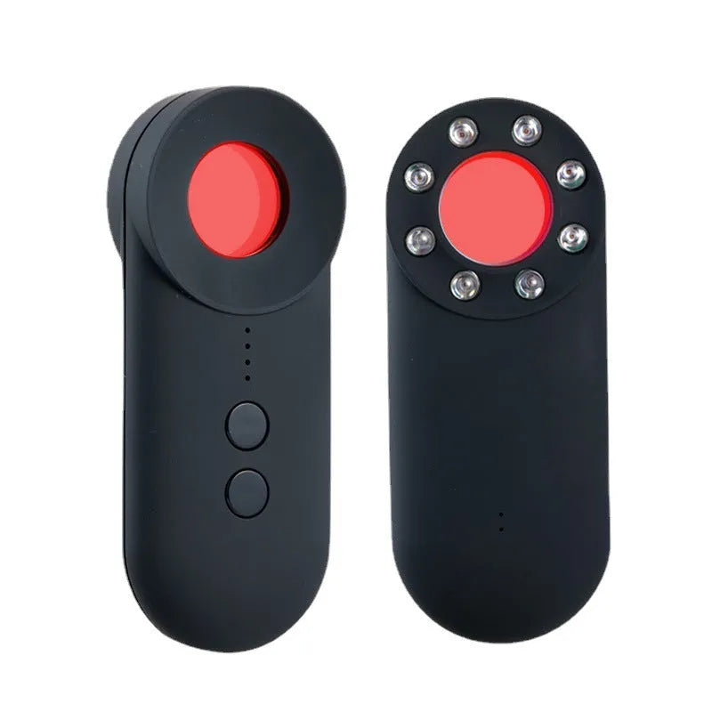 Black ABS GPS detector for vehicle security with dimensions 93.8mm x 38mm x 14.5mm
