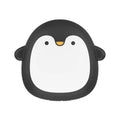 Cute cartoon penguin and polar bear design USB rechargeable hand warmer and power bank unit.