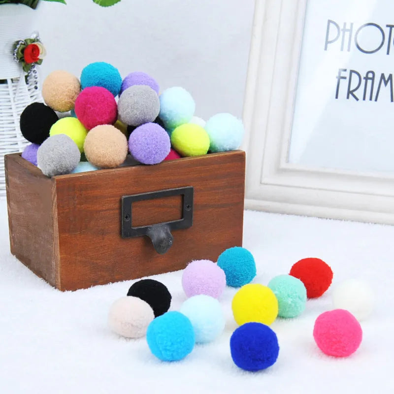 Set of soft plush cat toys with fluffy design and deformation compression balls
