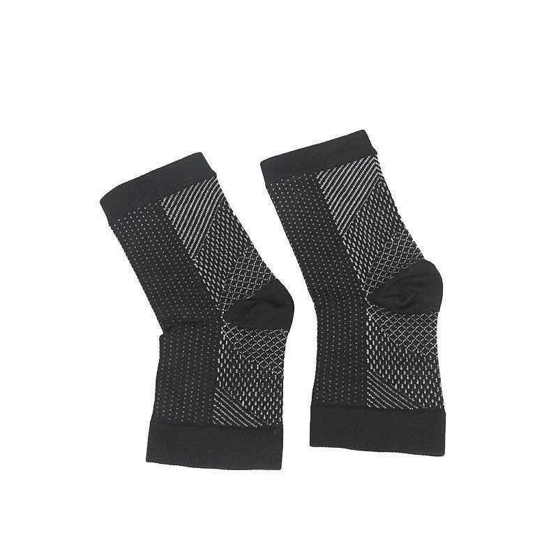 Short tube nylon basketball heel socks in white, black, skin colour, and copper.