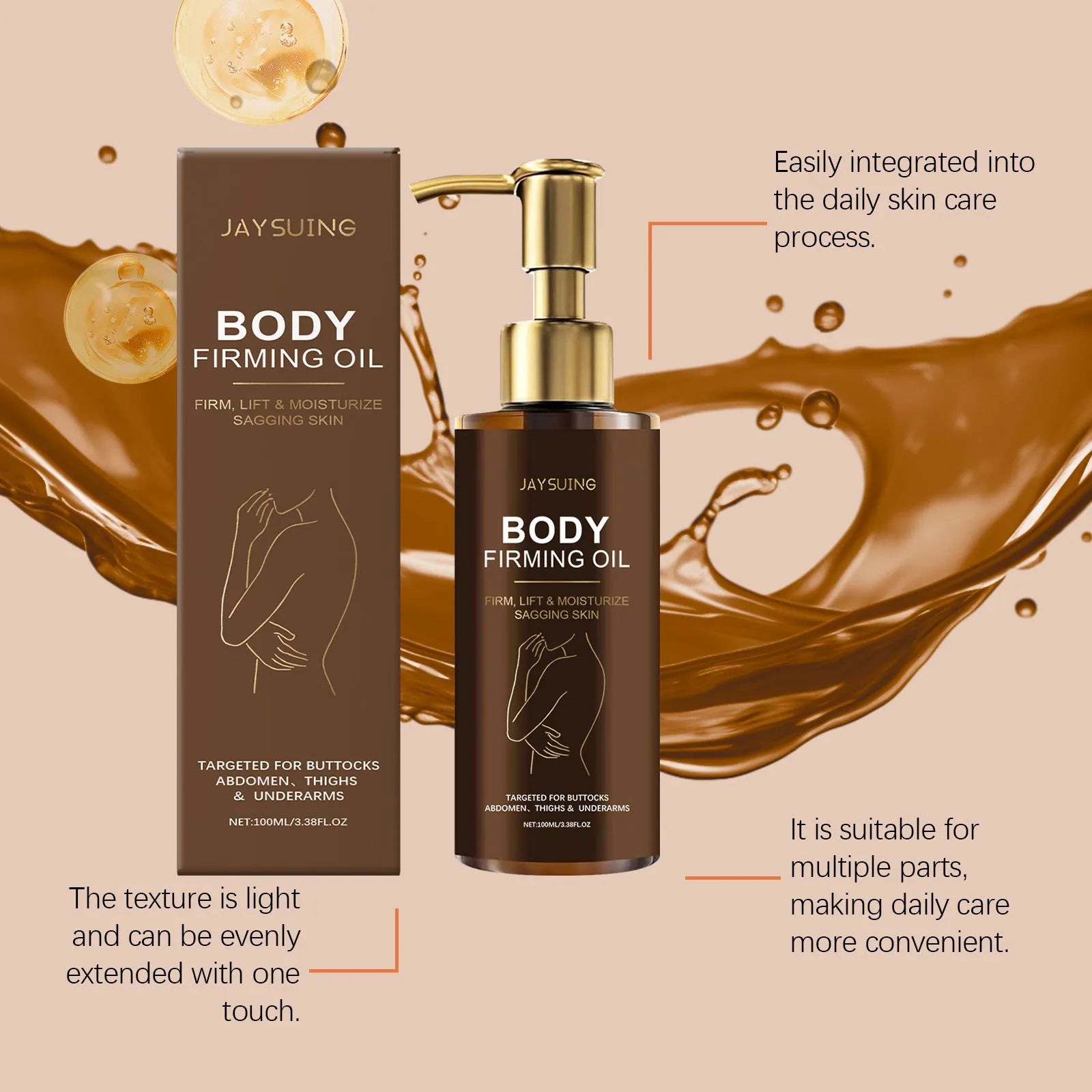 100 ml bottle of Nourishing and Firming Body Oil