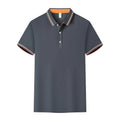 Cotton blend polo workwear shirt with structured collar and short sleeves in multiple colour options