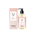 100g bottle of low sensitivity two-in-one bath lotion with oat seed extract.