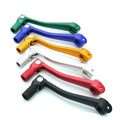 Universal CNC gear lever in black for off-road motorcycles