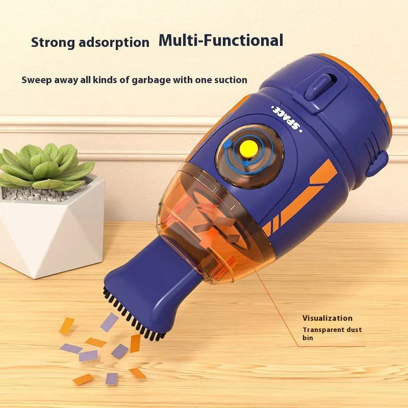 Handheld USB desktop vacuum cleaner in assorted colours for keyboard and desk cleaning