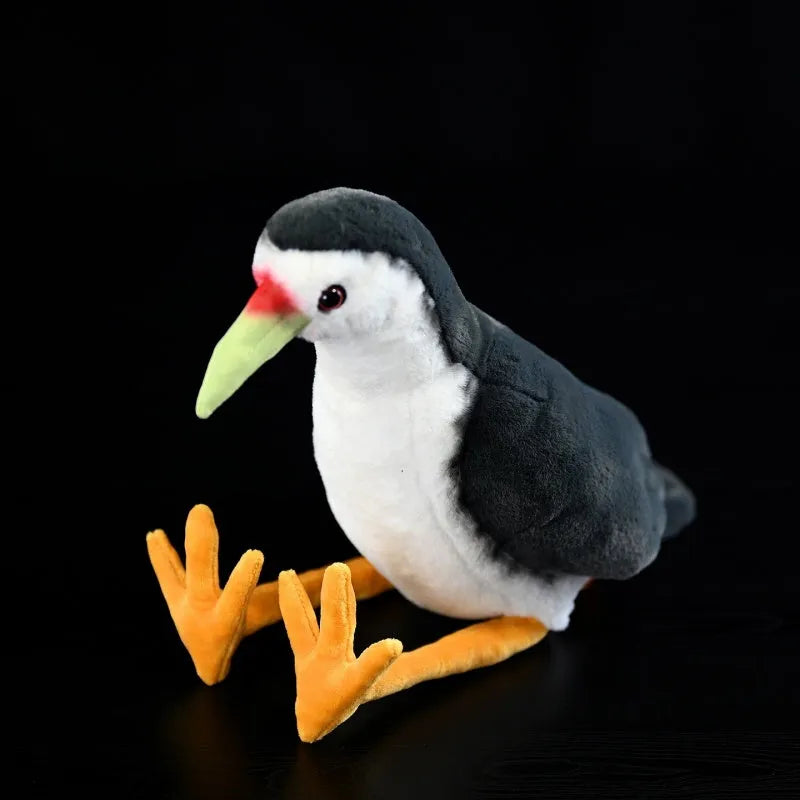 White-bellied Rail plush toy 27cm polyester realistic White-breasted Waterhen doll
