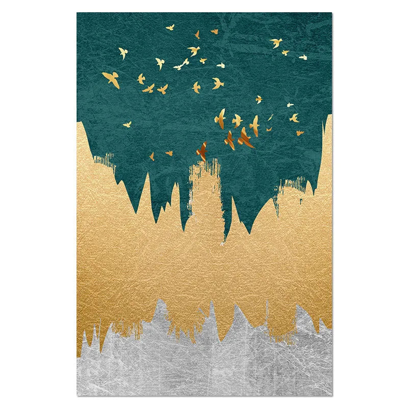 Abstract landscape canvas poster print in fashion casual style, multiple sizes and framed options available