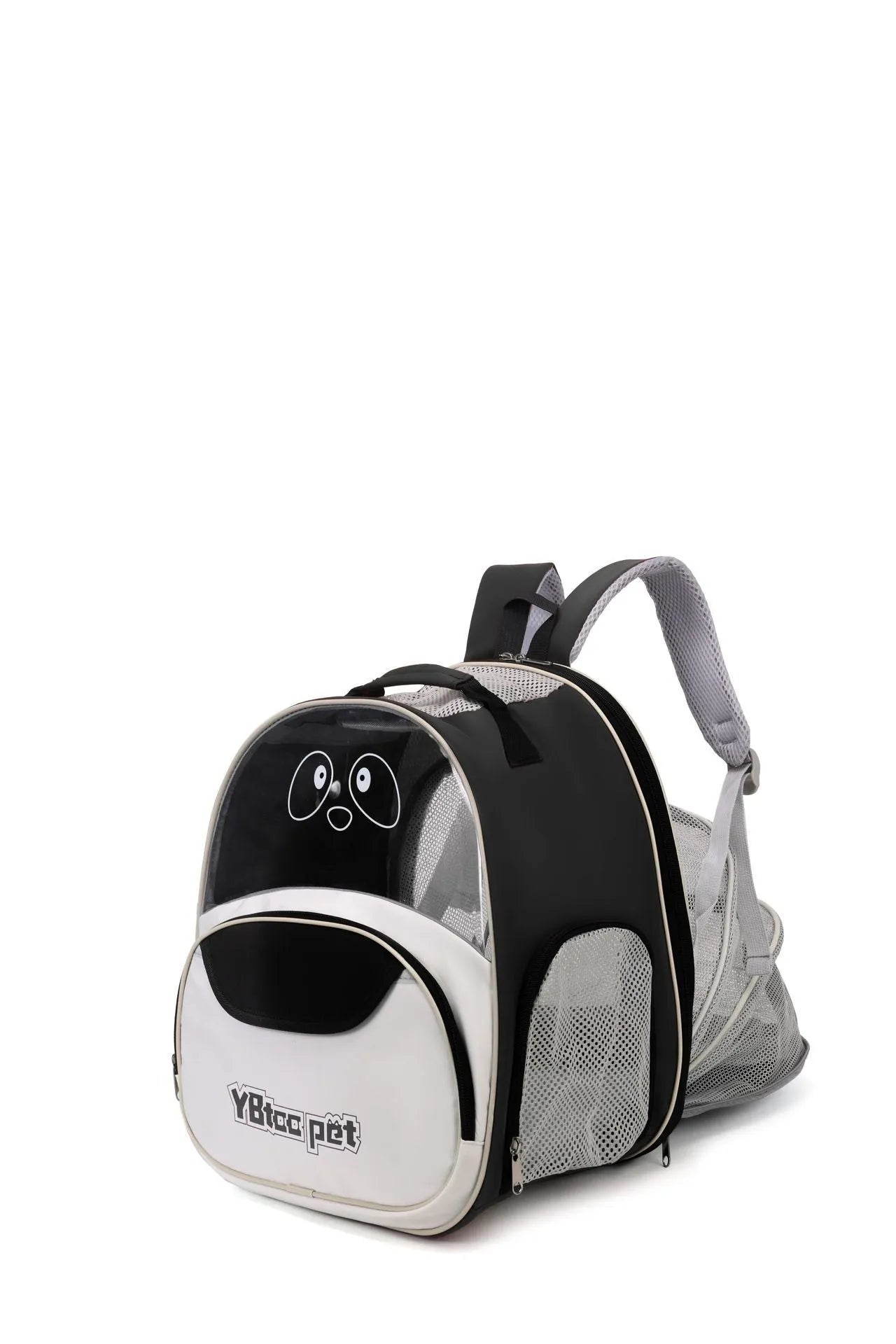 Outdoor portable breathable large capacity pet backpack carrier in Oxford cloth, 15-litre, available in four colours