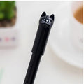 Pendulum cat design gel pen with 0.5mm tip showing colour options