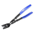Blue steel car interior clamp and door panel removal pliers showing 240mm length