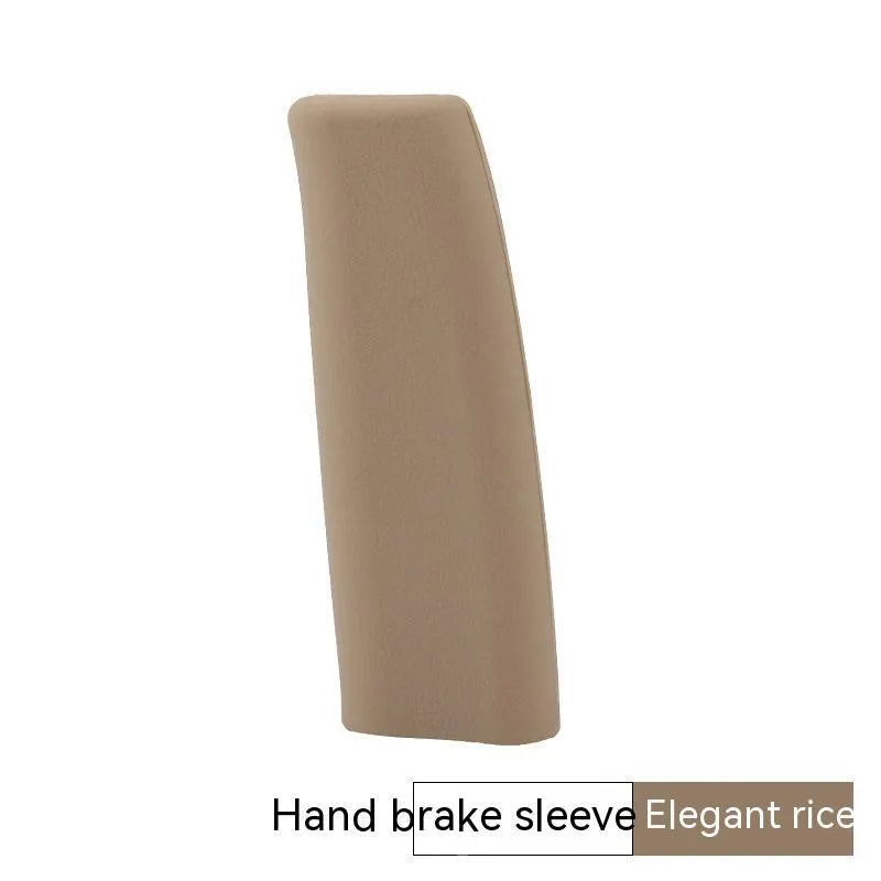 Universal silicone car handbrake sleeve in multiple colour options with 12cm length