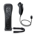 Wii left and right gamepad controller set with wireless infrared sensor in multiple colour options