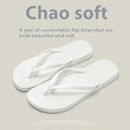 Orange foldable flat slippers with a non-slip PVC sole and breathable hollow-out plastic upper.