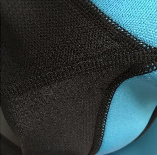 Women's sports shapewear body corset in neoprene and nylon, sizes S to 5XL, blue black pink orange colour matching
