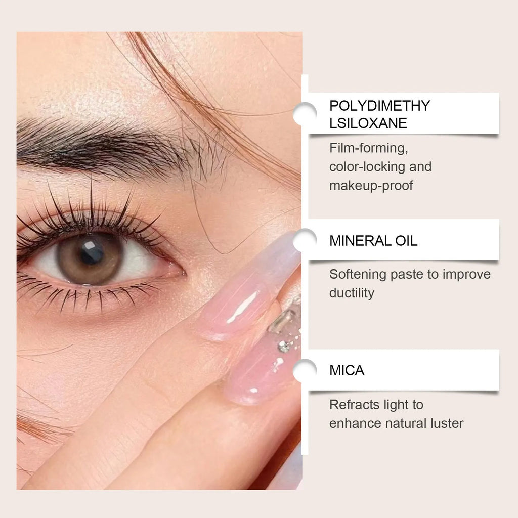 Dual-ended cream highlight and contour makeup stick in three shade styles