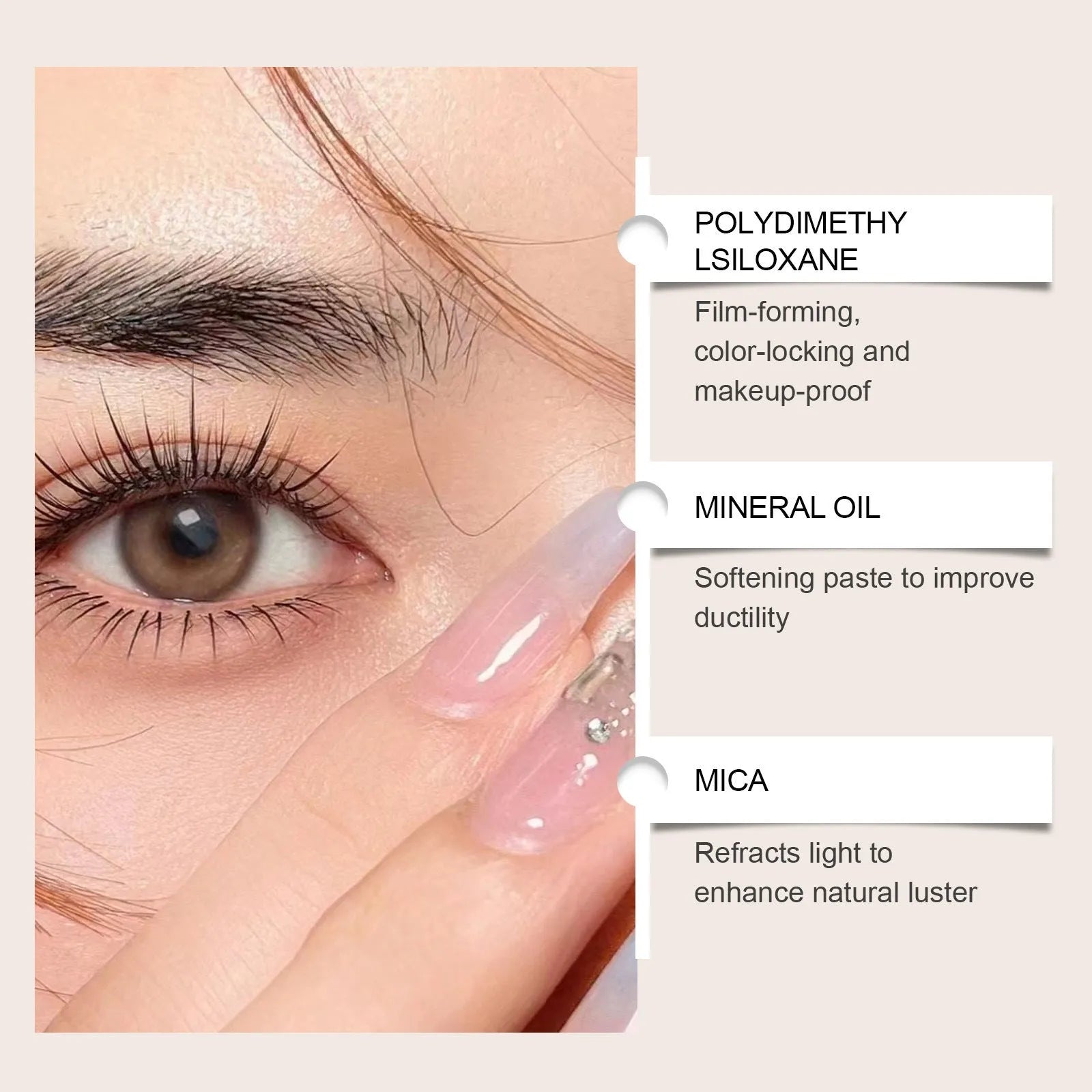 Dual-ended cream highlight and contour makeup stick in three shade styles
