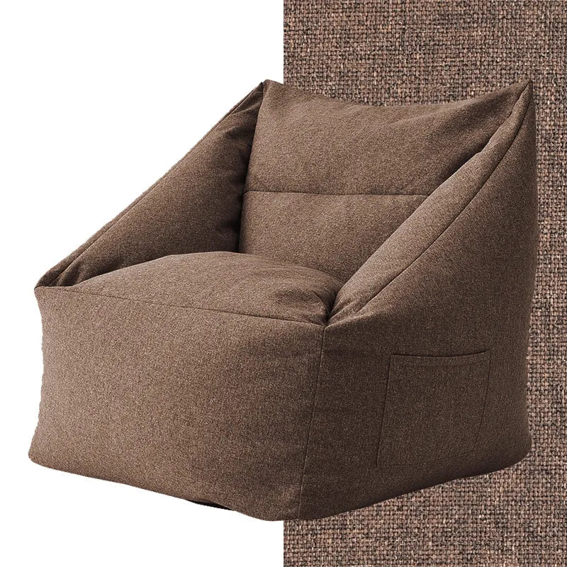 Fabric bedroom lazy sofa leisure chair in mint green with compact 66x66x70cm dimensions