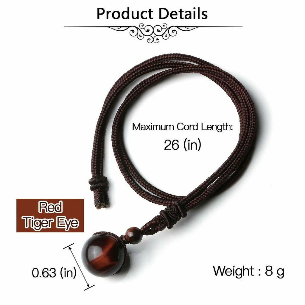 16mm natural obsidian pendant necklace with amethyst on adjustable cord, multicolor finish