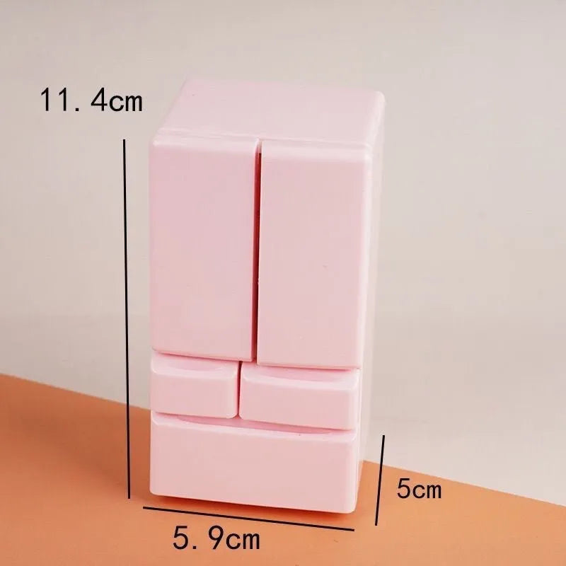 White plastic light-up candy miniature model for dollhouse display.