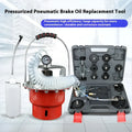 5L pneumatic brake fluid replacement pumping machine with pressure gauge and regulator
