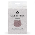 Green tea flavour biodegradable plant cat litter in a 6L pack with natural ingredients for clumping