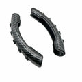 Carbon fibre black fibre steering wheel anti-skid sleeve for 38cm diameter wheels