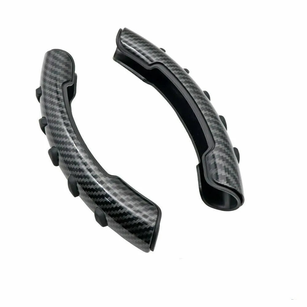 Carbon fibre black fibre steering wheel anti-skid sleeve for 38cm diameter wheels