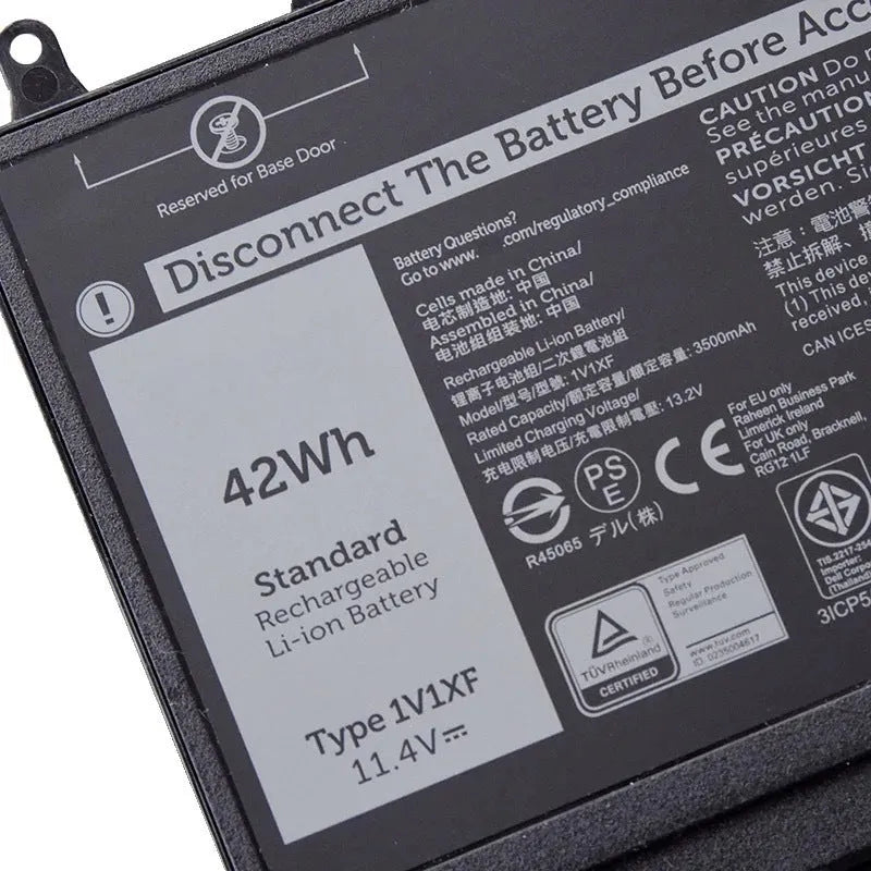 Dell laptop battery 5501 5401 1V1XF 42WH 11.4V built-in replacement