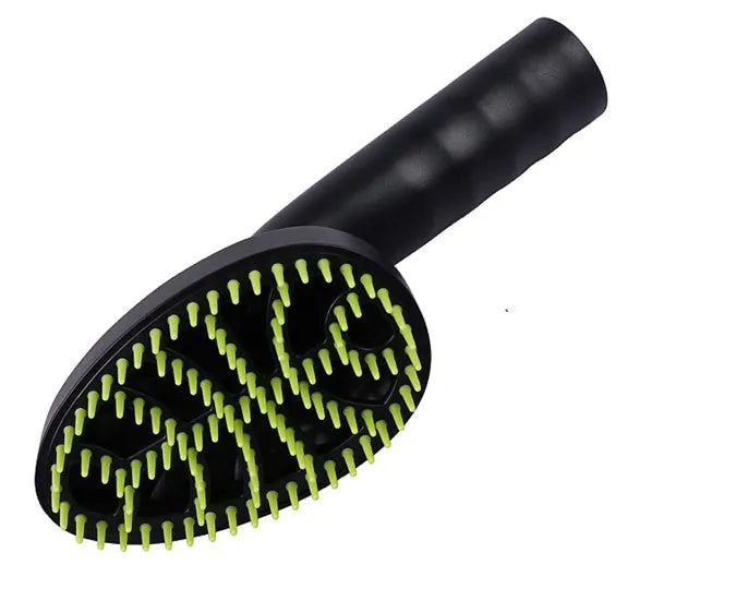 Black pet hair tip brush long handle vacuum accessory with 32mm universal fit