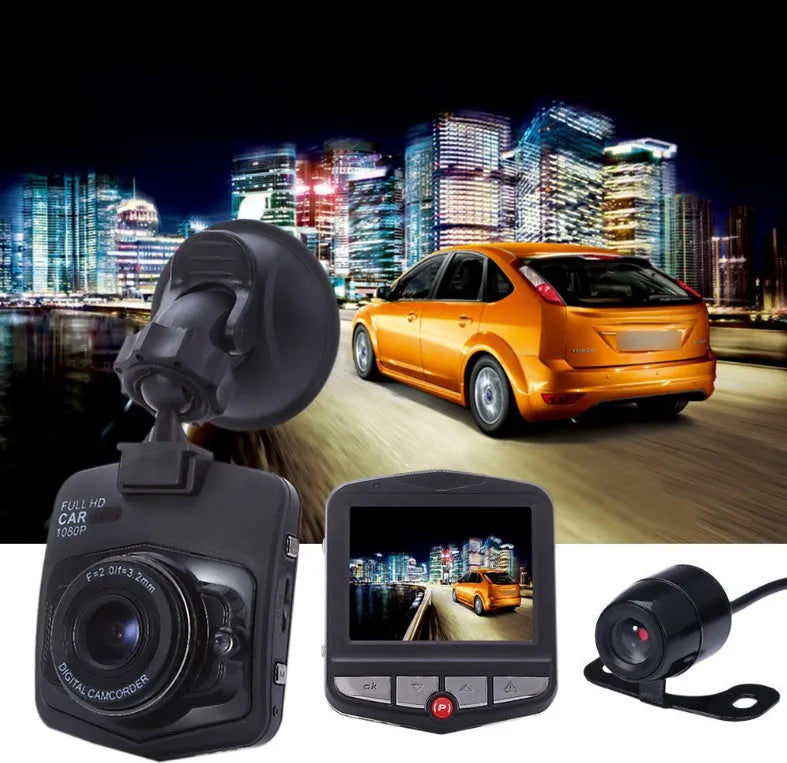 Podofo A1 mini car DVR camera dash cam Full HD 1080P night vision 170-degree lens black