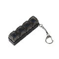 PC fully transparent decompression shaft tester with built-in light and four holes, available in multiple colours