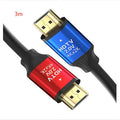 HDMI cable with aluminum alloy gold-plated connector for computer monitor connection