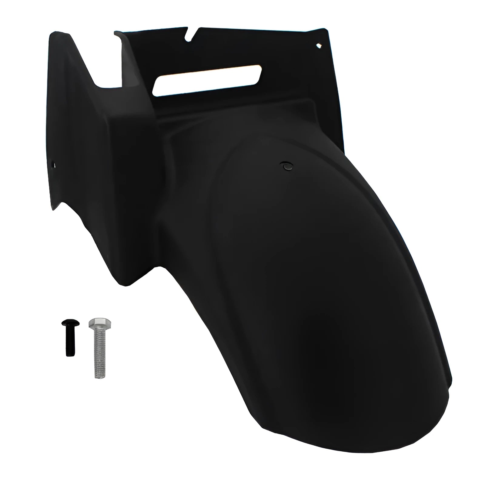 Black ABS plastic modified widening fender for Suzuki V-Strom 650 DL650 XT 2004-2020