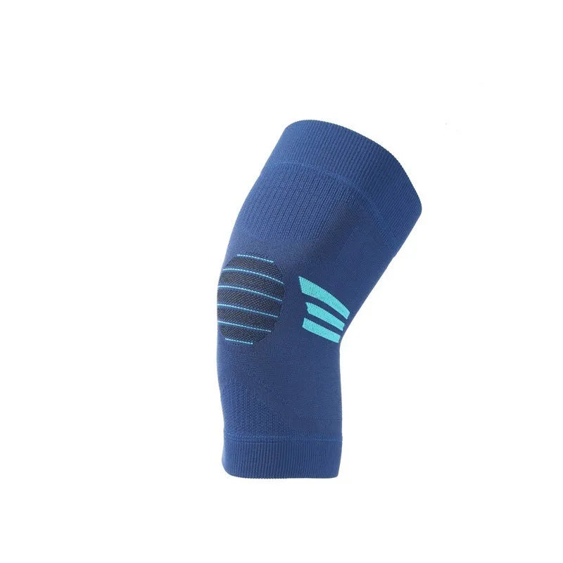 A pair of polyester sports knee pads for aerobics and basketball in various colour options.
