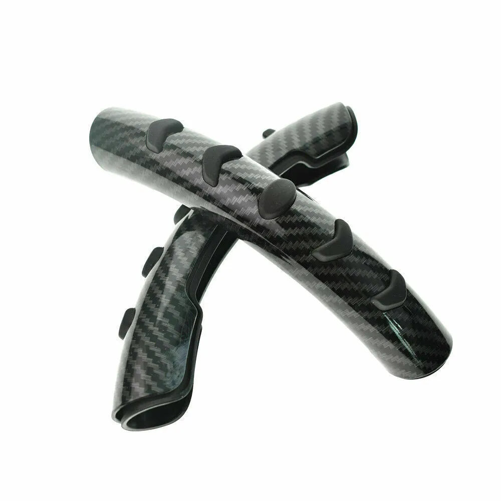 Carbon fibre black fibre steering wheel anti-skid sleeve for 38cm diameter wheels