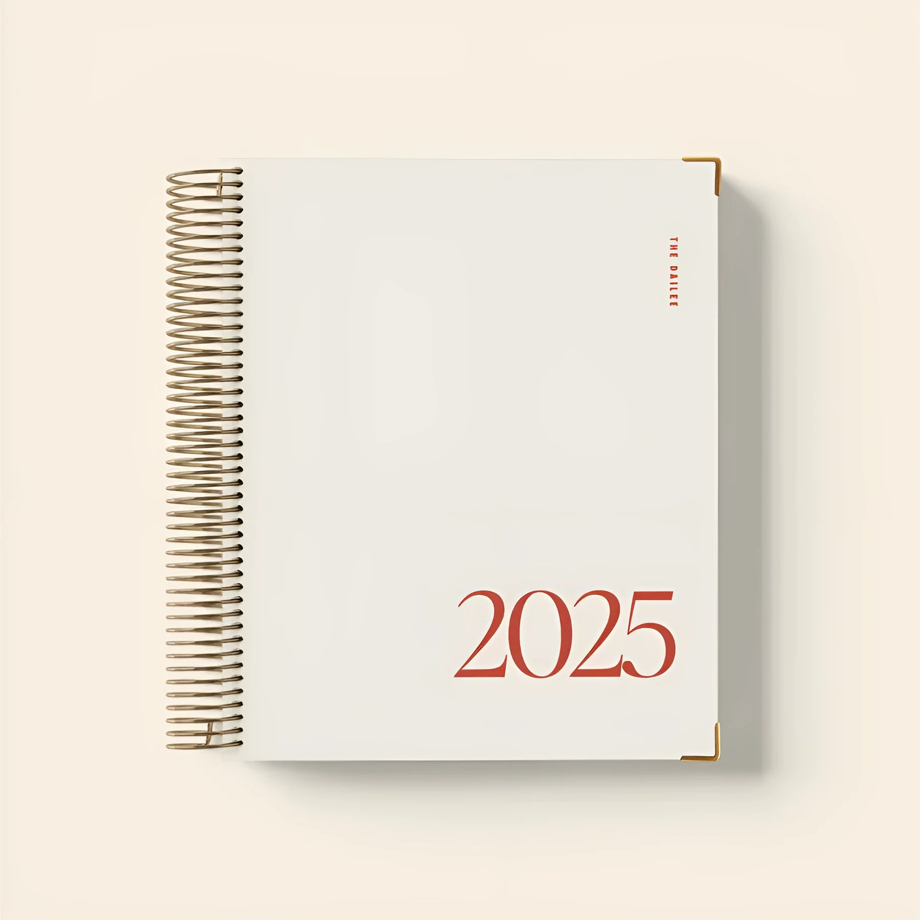 Coil notebook with cherry red cover, wire binding, and 80 sheets of ruled paper