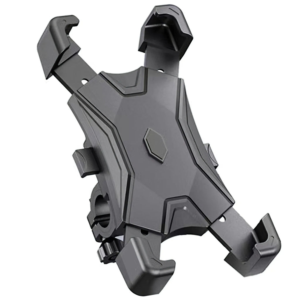 Universal shockproof mobile phone bracket for bicycle handlebar or motorcycle rearview mirror