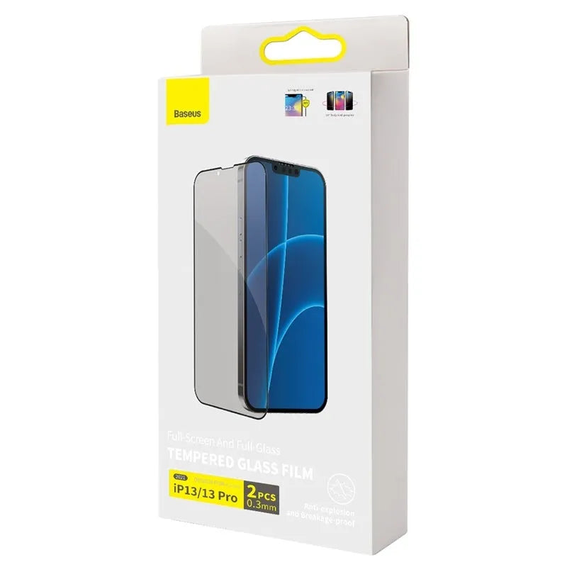 0.23mm non-broken edge curved privacy tempered film for iPhone 5.4 inch model
