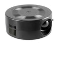 Portable black plastic 1080p USB wired projector for mobile phone screen mirroring