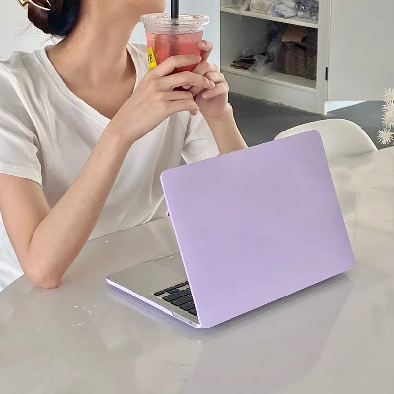 Taro mud bobo patterned hard plastic laptop protective shell for MacBook Air and Pro models
