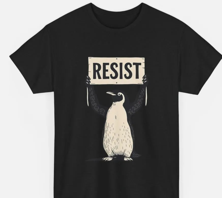 Loose fit black cotton summer T-shirt with short sleeves and a round neck on a hanger.