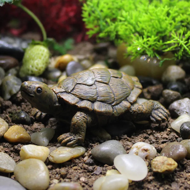 Green resin simulation turtle garden decoration for outdoor landscaping