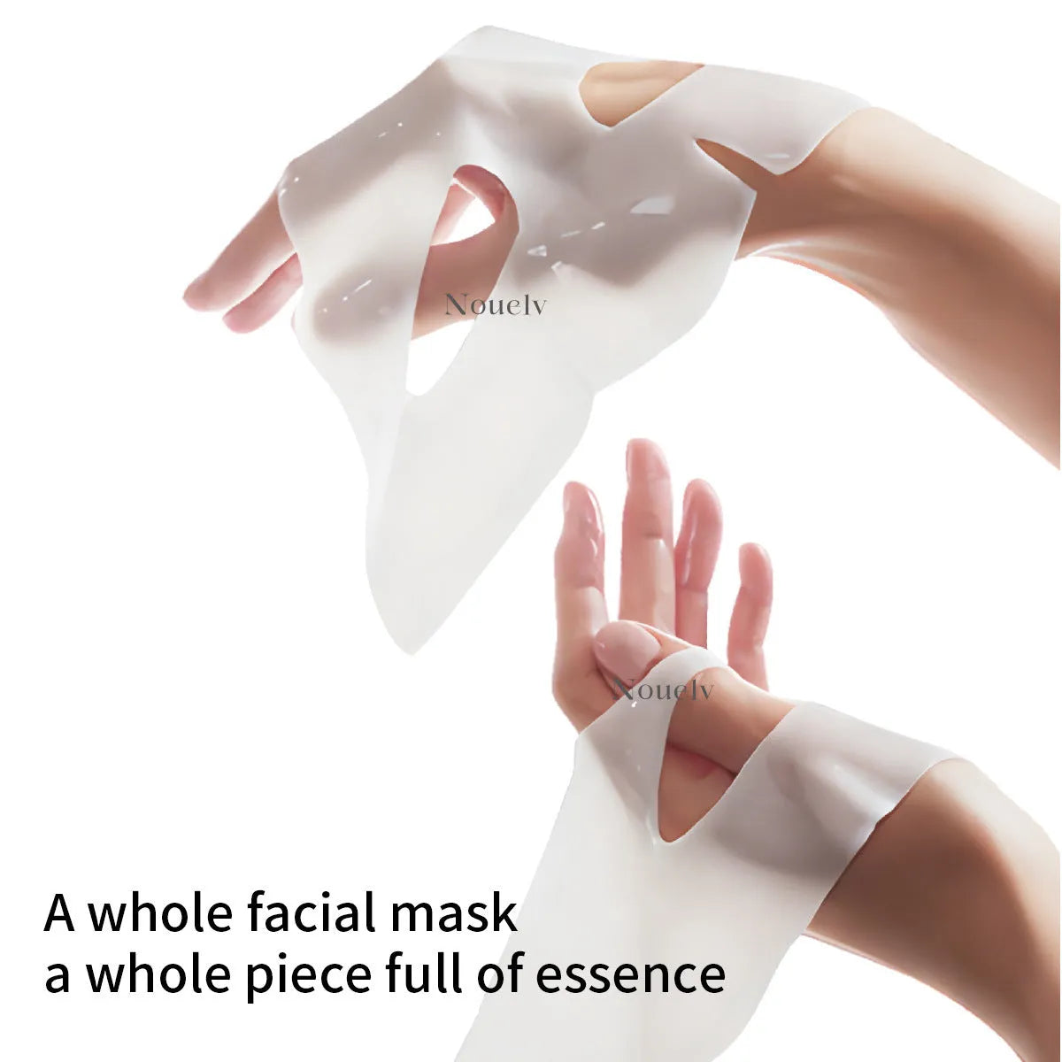 Box of four collagen layered patch masks for facial moisturising and rejuvenation.