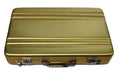 Aluminium alloy metal card holder in six colour options showing slim 16mm profile.