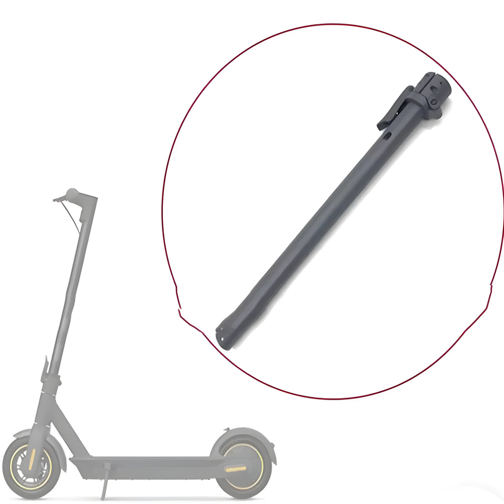 Black folding upright bar replacement part for Nanbo No. 9 model electric scooter.